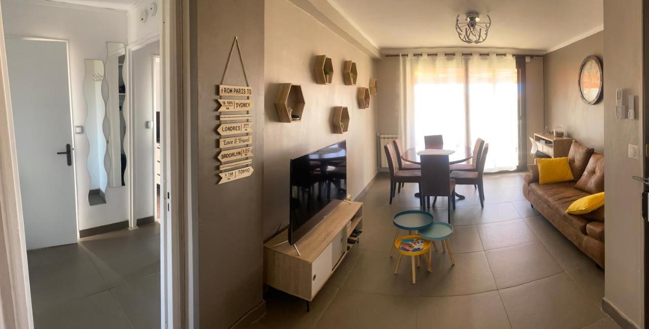 Sun Escape, Appart Renove Climatise 3 Pieces 4-6 Pers, 350M De La Plage Марсель Экстерьер фото